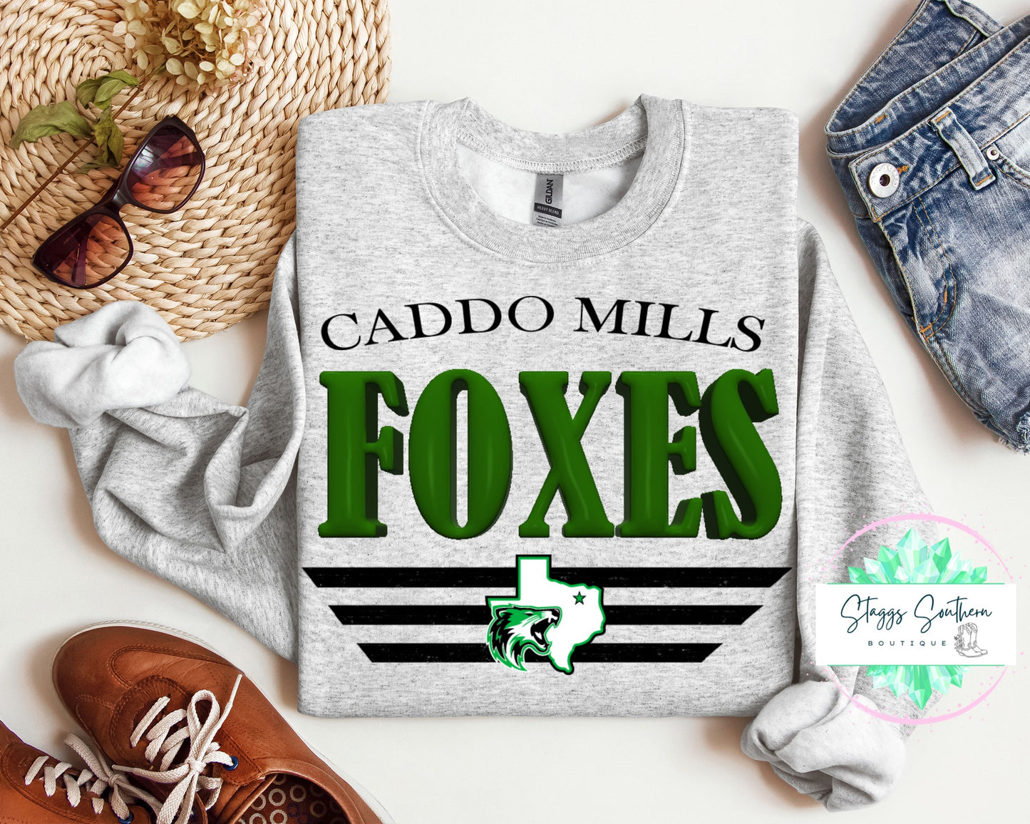 Caddo Mill Foxes University Tee's