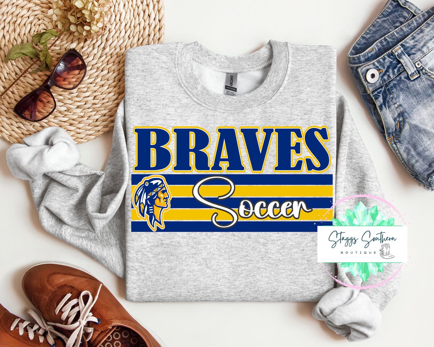 Braves Soccer Sweatshirt