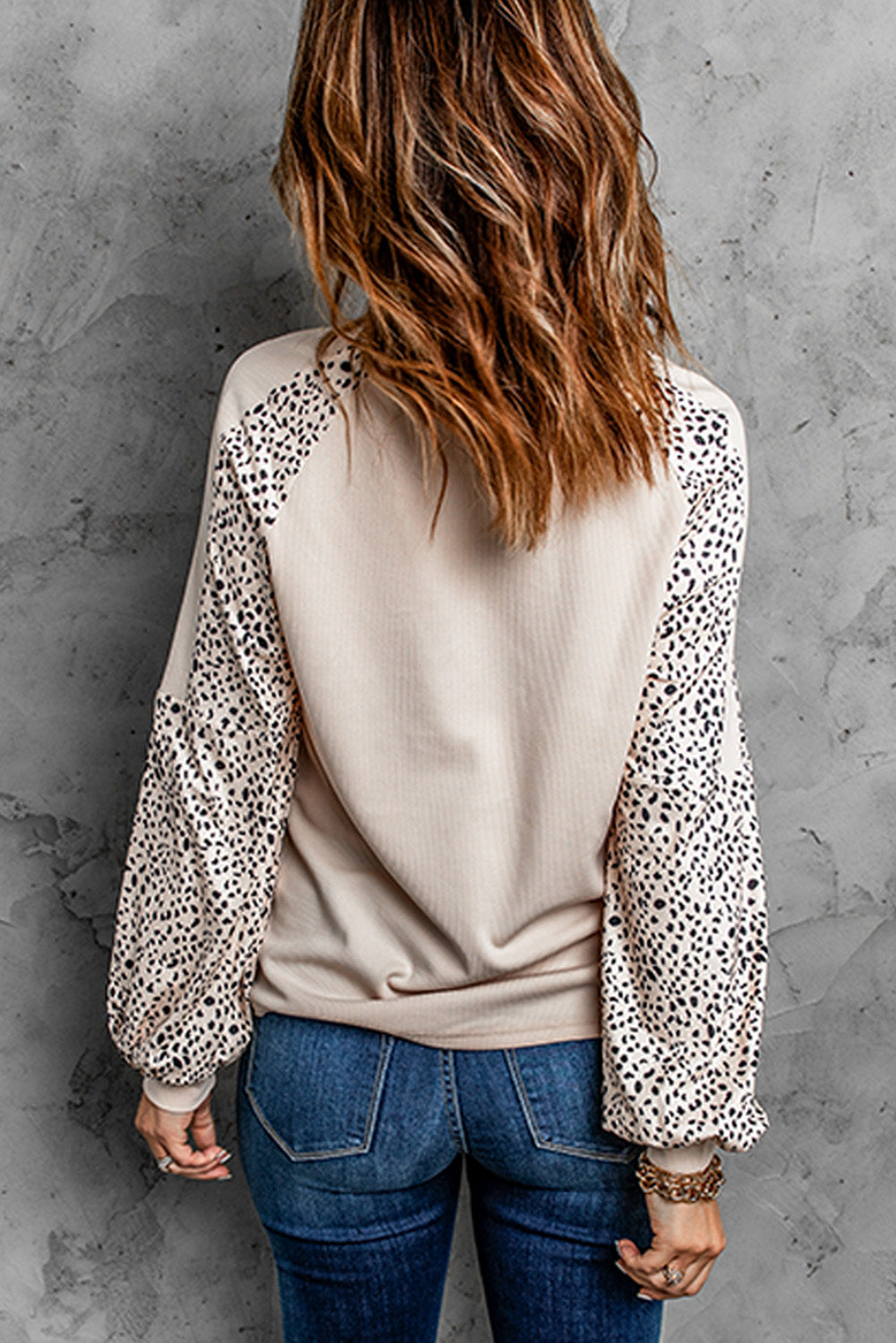 Pumpkin Floral Long Sleeve Shirt