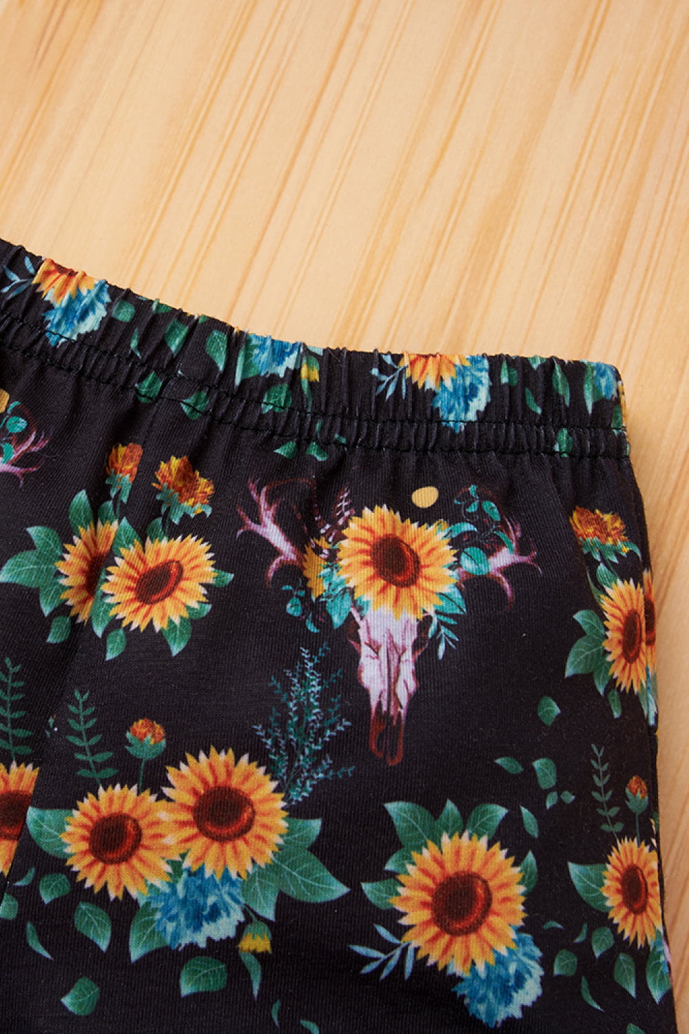 Be wild graphic tee and shorts set