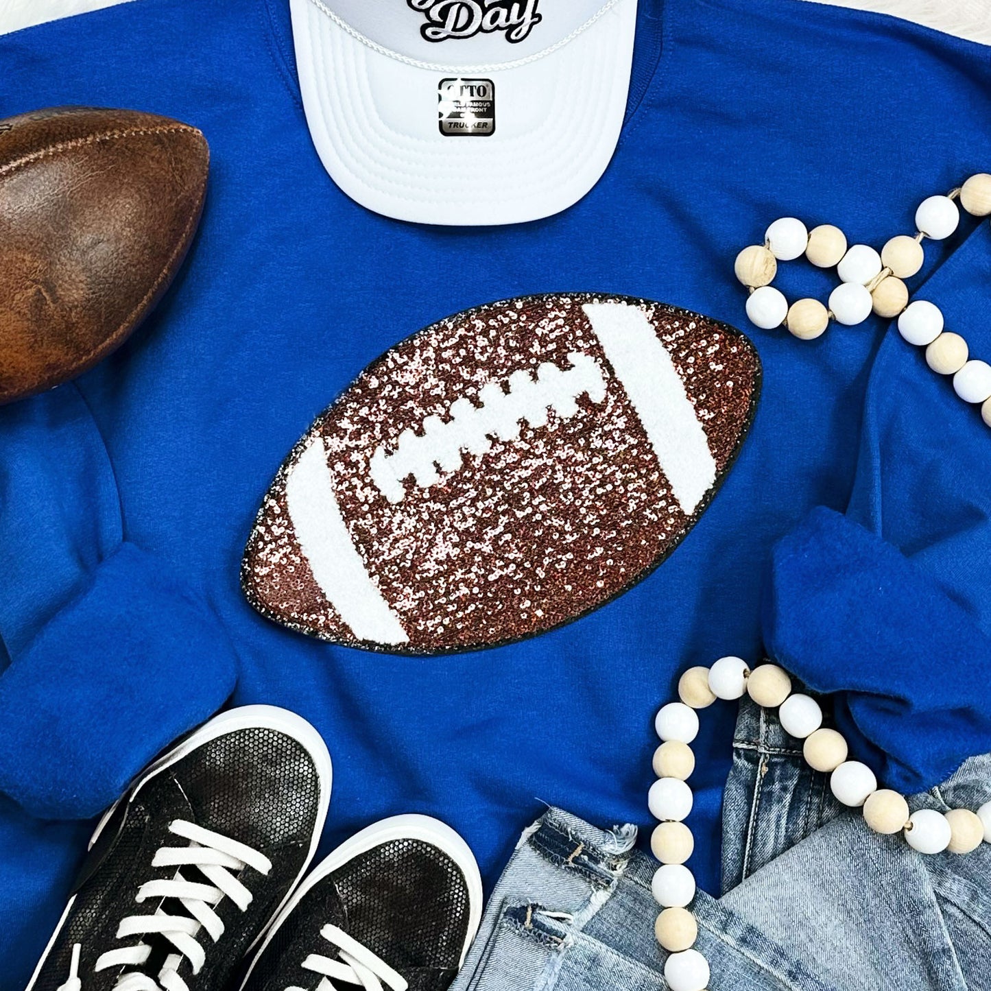Football Chenille Patch