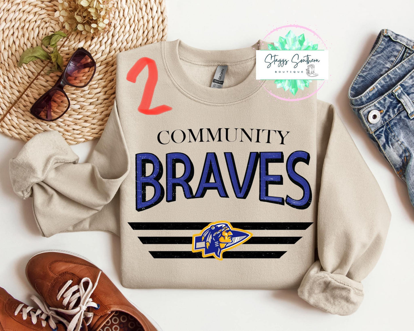 Community Braves University (Multiple Options For Logo)