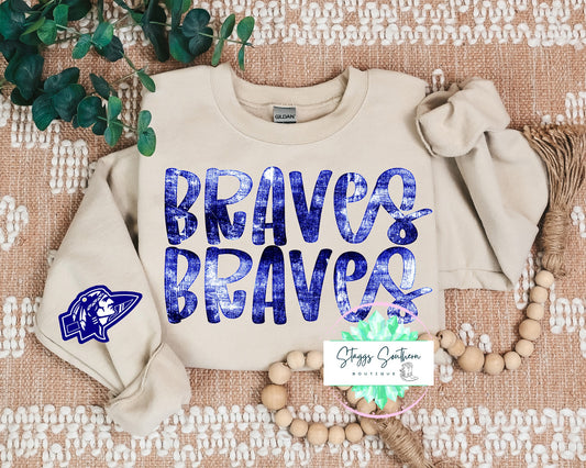 Braves Vintage Denim Look