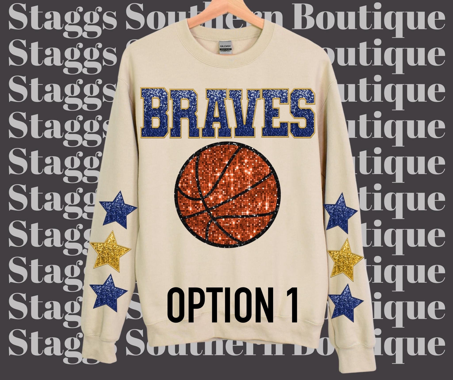 BASKETBALL PRINTED SEQUIN