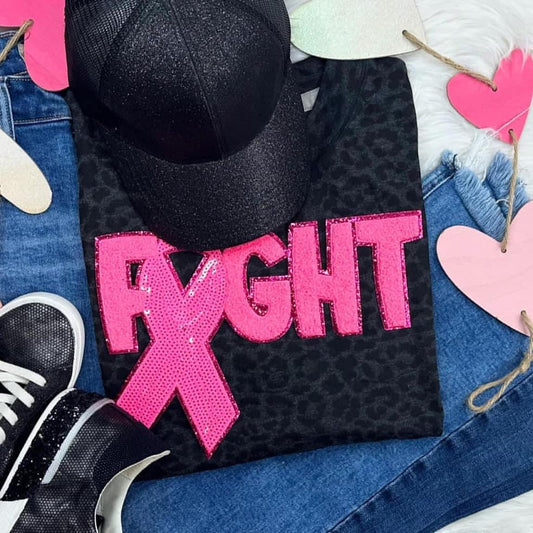 FIGHT CHENILLE PATCH