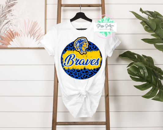 Braves Cheetah W/ Brave Head
