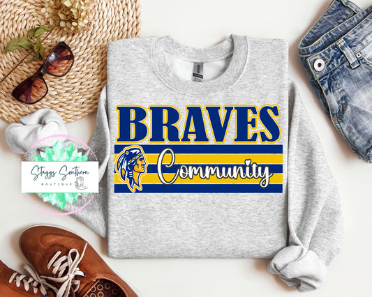 Community Braves Sweatshirt