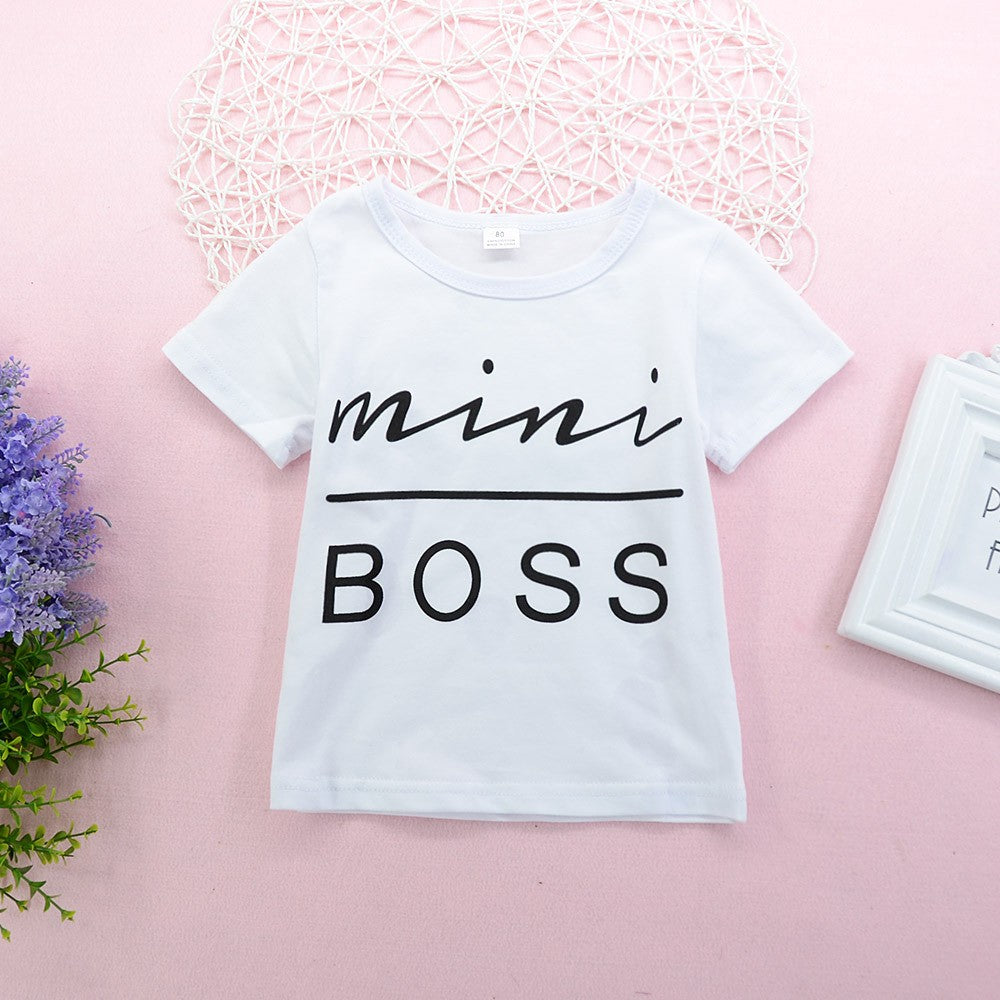 Mini Boss Tee & Skirt