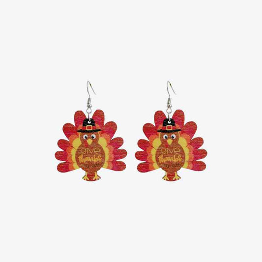 Thanksgiving Turkey Earrings