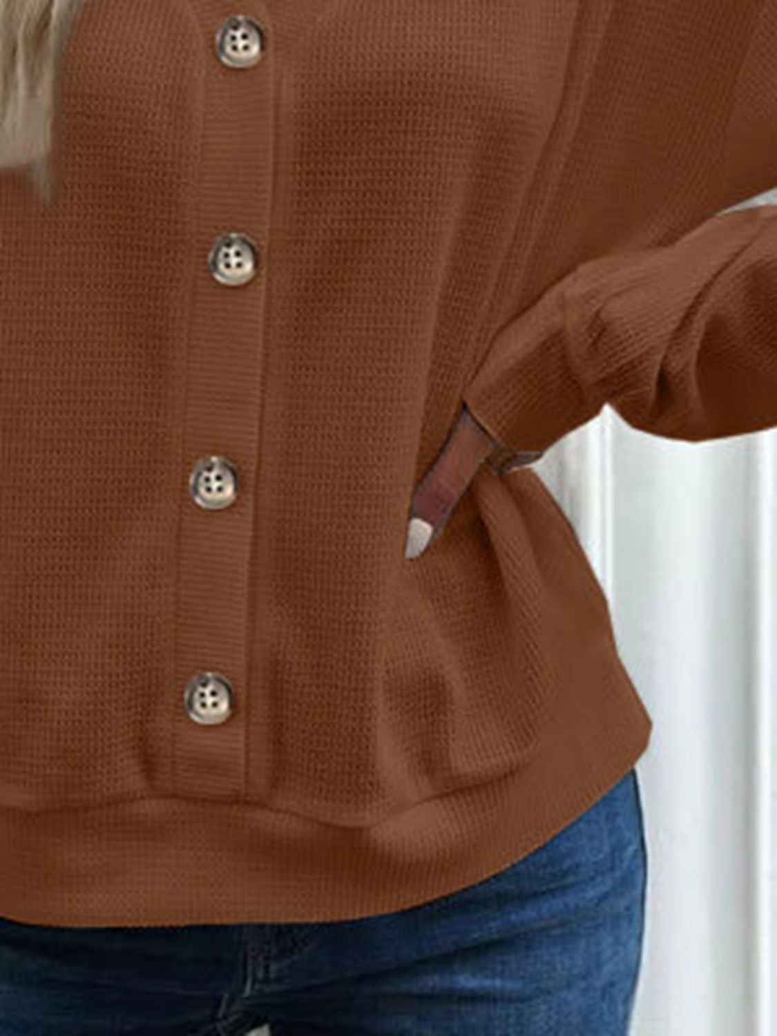 Dropped Shoulder Blouse