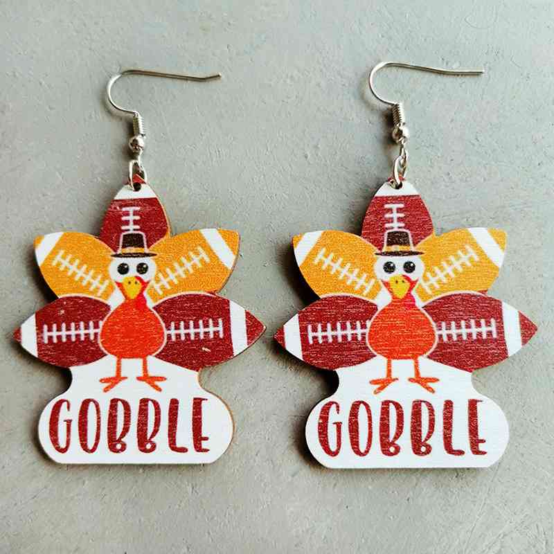 Thanksgiving Turkey Earrings