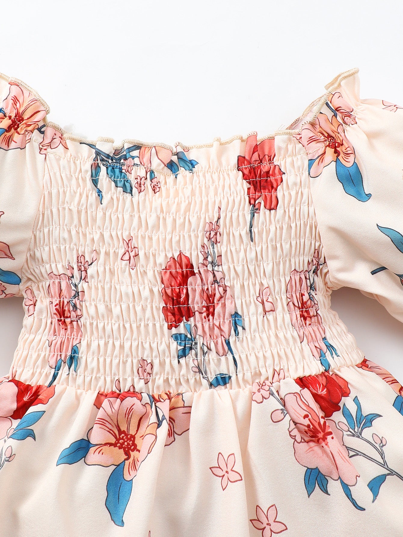 Floral Ruffle Dress