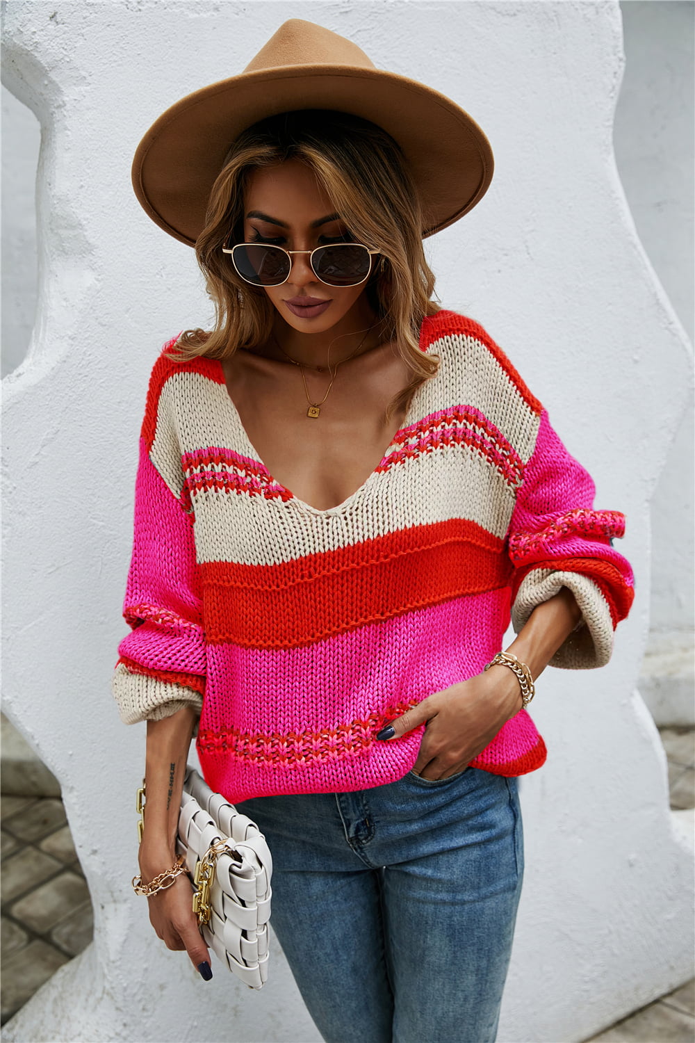 Dropped Shoulder Sweater