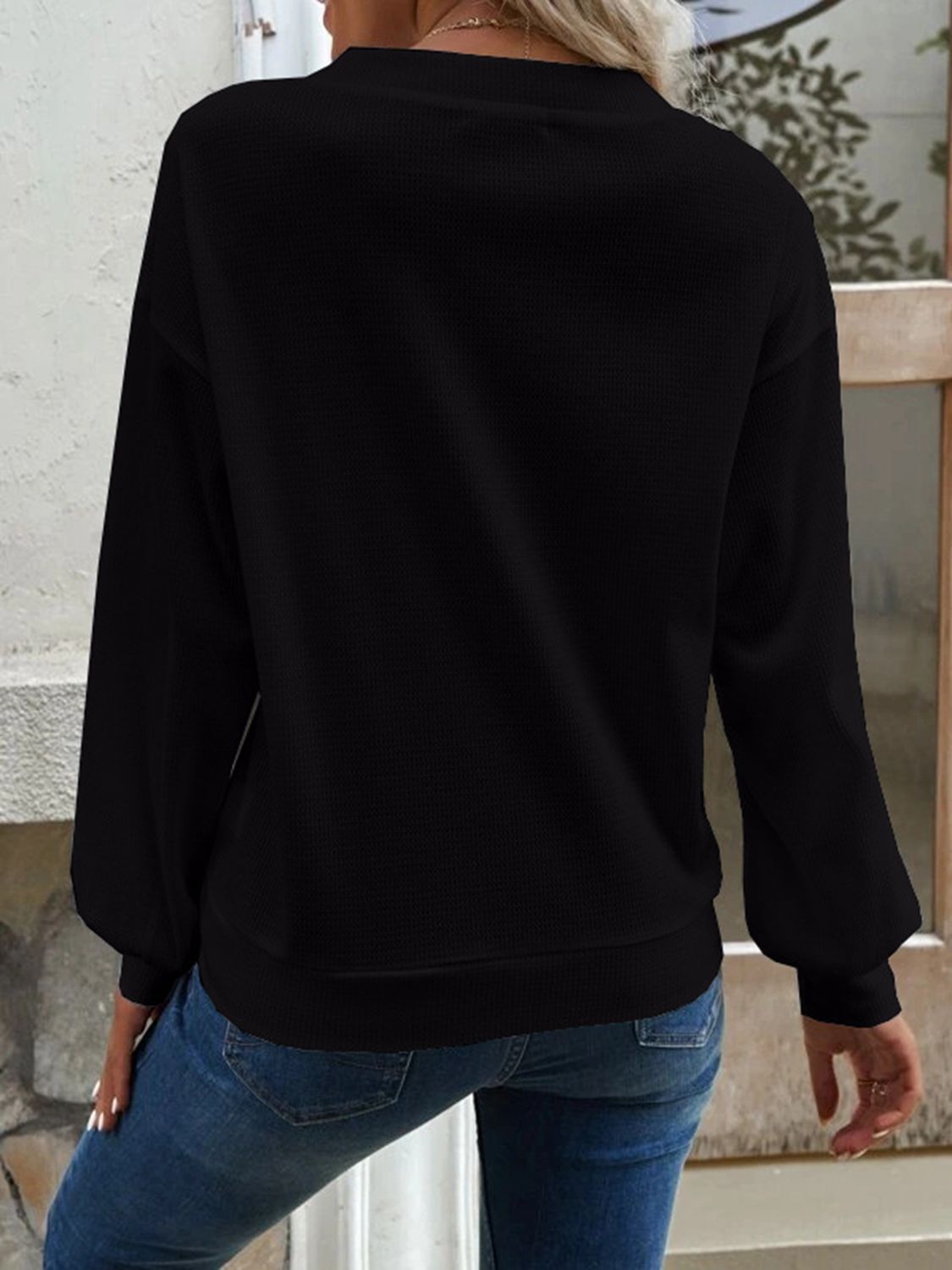 Dropped Shoulder Blouse