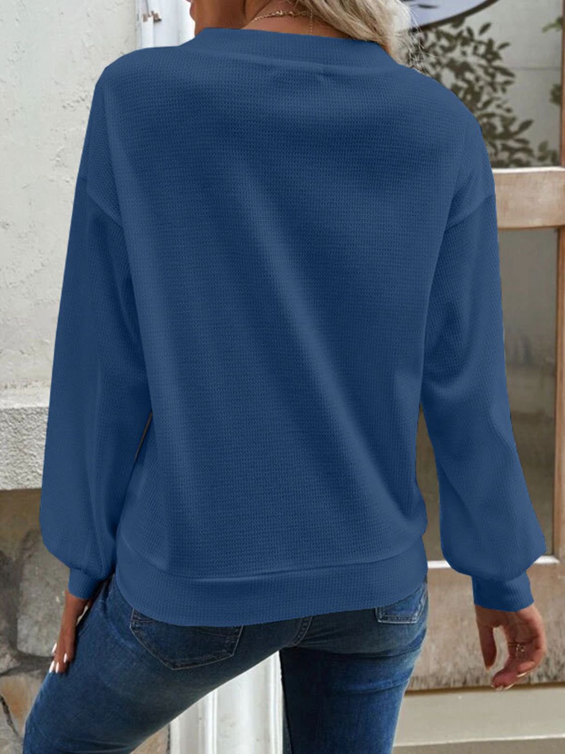 Dropped Shoulder Blouse