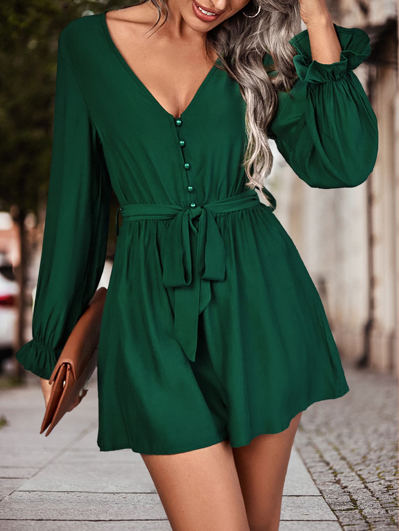Long Sleeve Romper