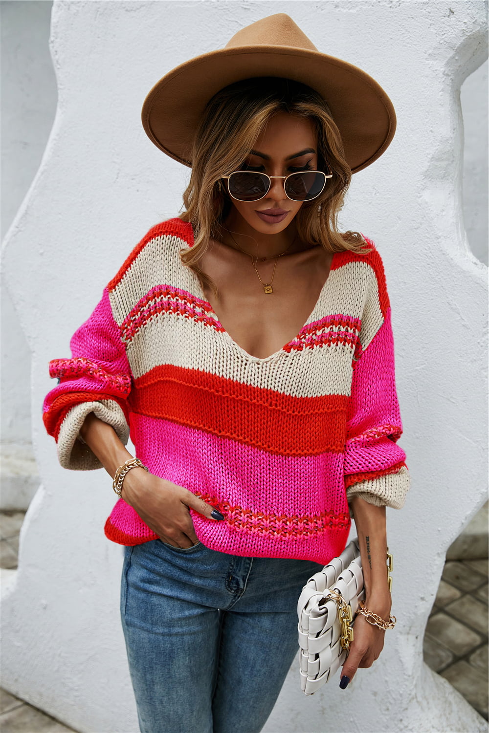 Dropped Shoulder Sweater