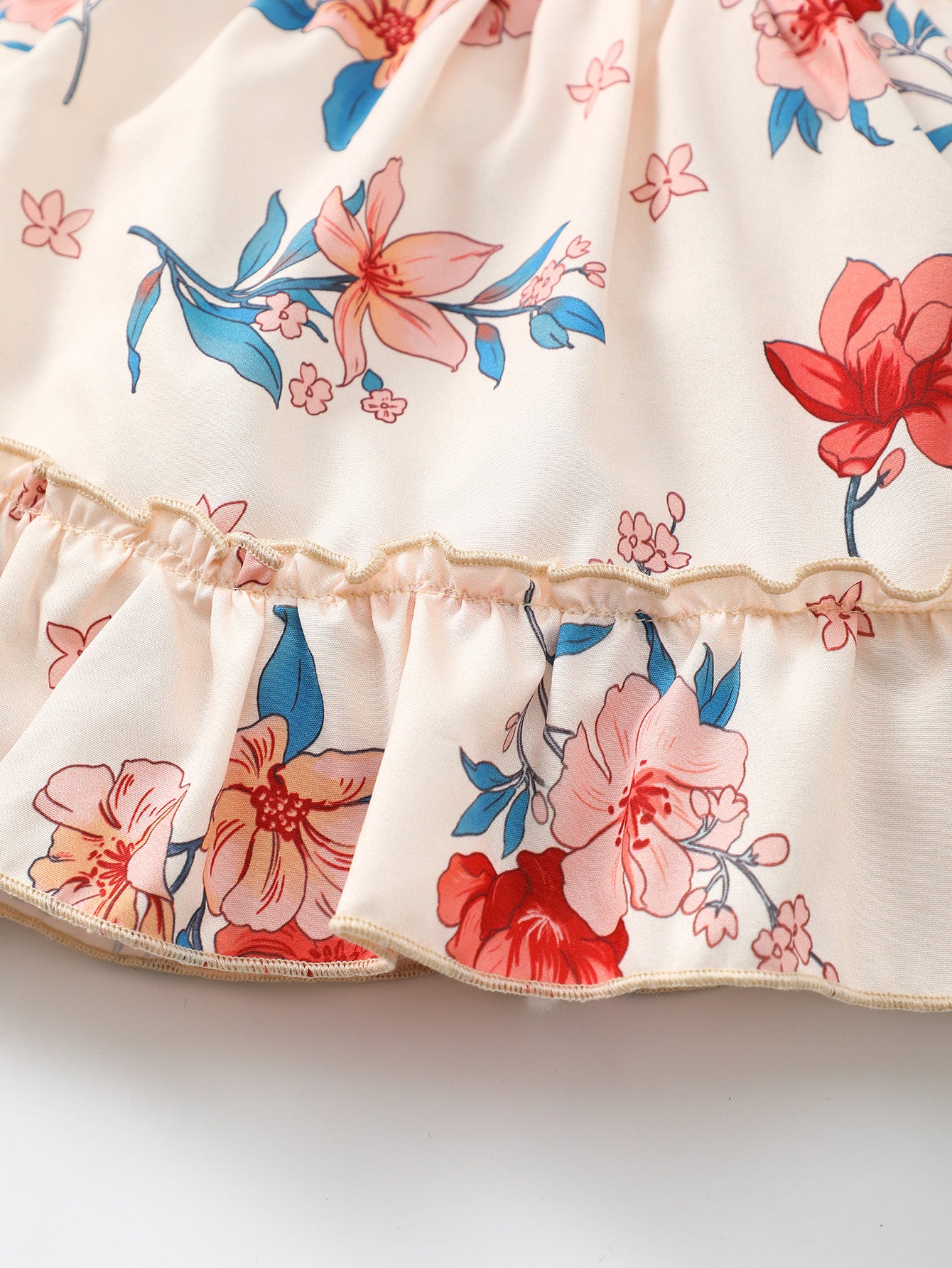 Floral Ruffle Dress