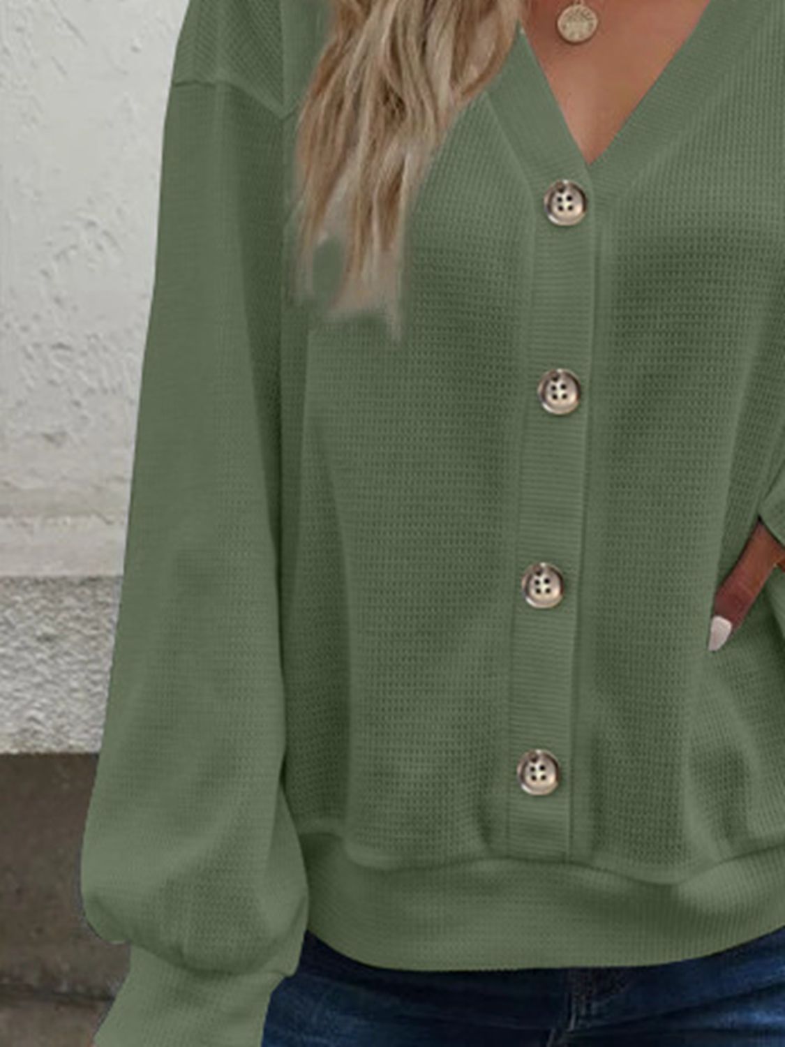 Dropped Shoulder Blouse